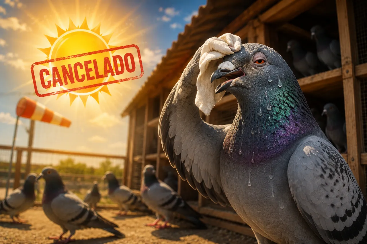 A Bélgica está cancelando soltas por causa do calor. E quem solta no calor do Brasil?