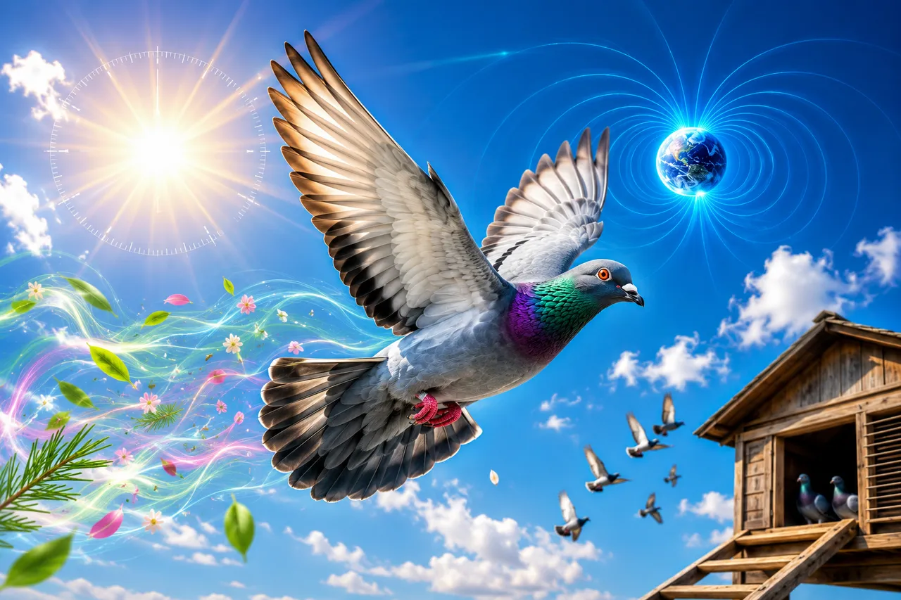 Ninguém ensinou o caminho de casa para o seu pombo. Ele usa três sistemas ao mesmo tempo, e você mexe em dois deles sem perceber